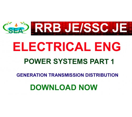 RRB JE/SSC JE POWER SYSTEMS PART 1